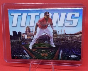 Jose Ramirez 2023 Topps Chrome Titans #CT-8 Cleveland Guardians