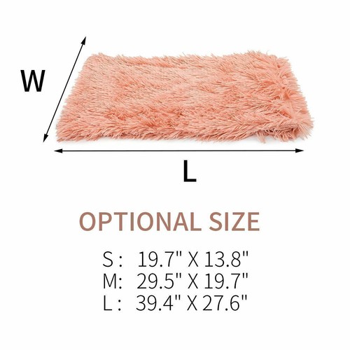 Pet Bed Mattress Cat Dog Cushion Pillow Washable Soft Winter Warm Blanket New - Picture 4 of 14