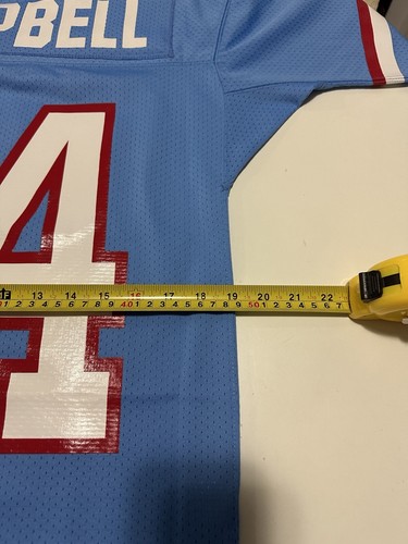 Mitchell & Ness 1980 Earl Campbell Houston Oilers NFL Jersey 36 Small - Picture 16 of 18