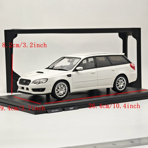 DNA Sammlerstücke 1/18 Subaru Legacy Tourenwagen STI S402 Harz Modellauto weiß - Bild 8 von 9