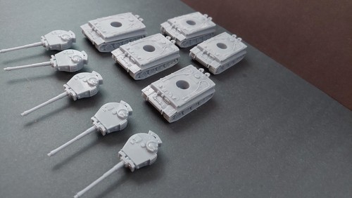 HO Skala Deutscher Tigerpanzer X5 1/87 Maßstab Miniaturen - Bild 6 von 7