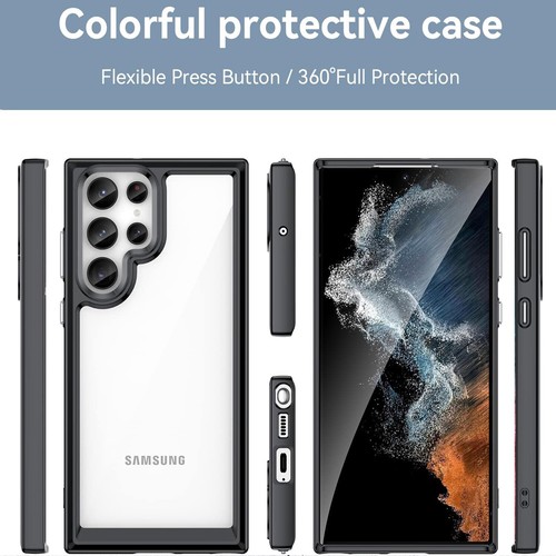Coque téléphone + verre pour Samsung Galaxy S25 Ultra S24 S23 S22 Plus S21 Fe S20 - Photo 29 sur 35
