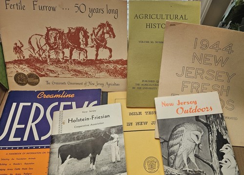 Vintage New Jersey Agriculture History & Information Ephemera.  - Picture 1 of 24