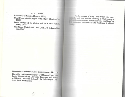 König Fischer Sein Leben und Zeiten von O.C. Fischer / J.C. Dykes 1966 - 1st Ed HC/DJ - Bild 3 von 3