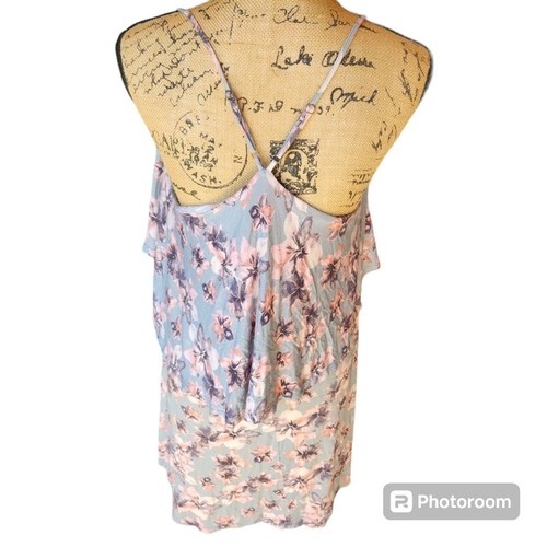 William Rast Floral Flowy Top - Picture 3 of 4