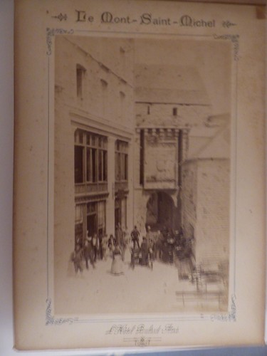 Raro album fotografico animato all'albumina di Mont Saint Michel intorno al 1880 - Foto 6 di 9