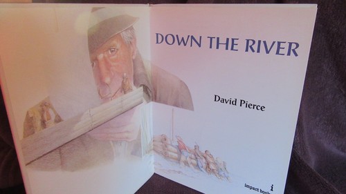 Down the River ~ David Pierce. Fantasy Raft LARGE Hb 1993 NEW! RARE in MELB! - Picture 4 of 12