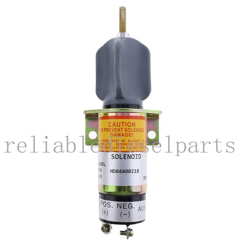 New 12V Shutdown Solenoid 1500-3026 For Kubota DF750 GF750 WG750 DF972 - Picture 3 of 6