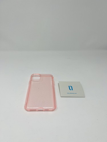 For iPhone 11 Case, Pink Transparent Glitter Protective Heavy Duty Shockproof - Picture 4 of 8
