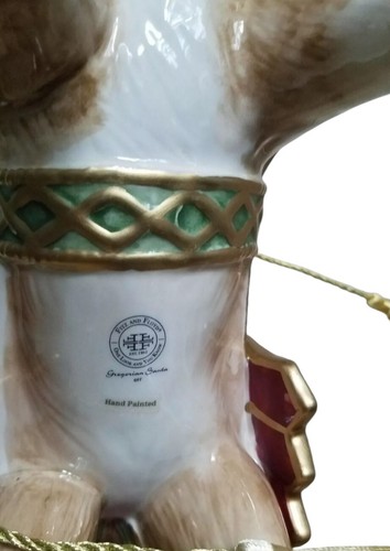 Fitz & Floyd Gregorian Large Deer 16" New - Picture 5 of 6
