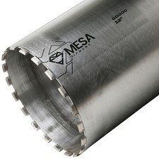 12 in Core Drill Bit for Concrete Hole Saw, Wet Diamond Core Bit MESA CD200 PRO