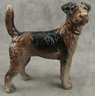 Fox Terrier Dog Cast Iron Heavy Doorstop Statue