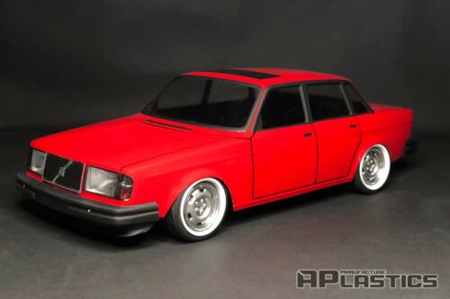 RC Body Car Drift Touring 1:10 Volvo 240 244 Sedan style APlastics New Shell - Picture 5 of 12