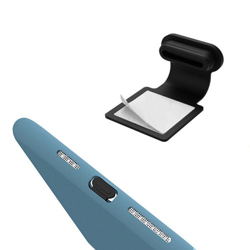 Loss-proof Silicone Phone Dust Plug Charging Port Type-C Mirco Cover For iphone - Picture 11 of 16