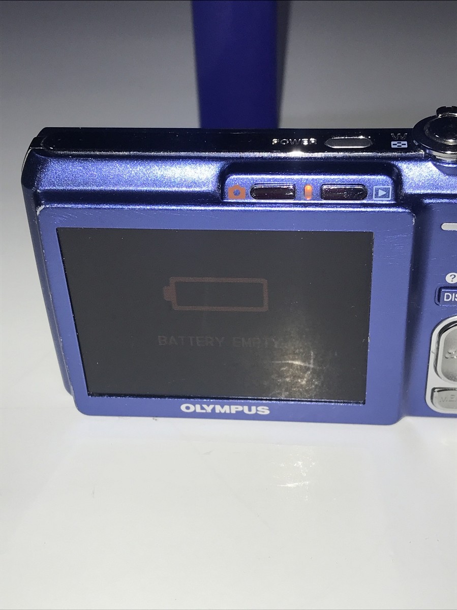 Olympus FE FE-330 8.0MP Blue Digital Camera With Battery | eBay