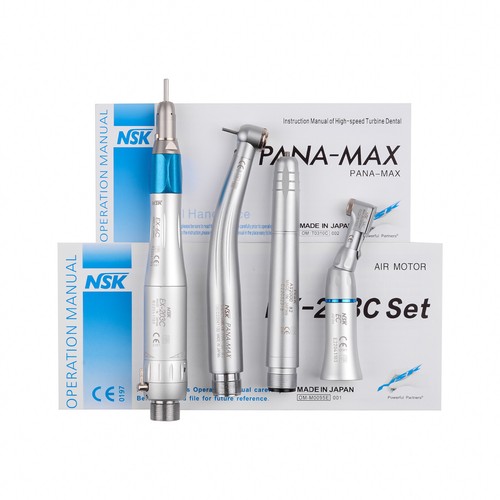 NSK Typ Dental PANA MAX LED High Speed Handstück + Luftskalierer + EX203C Low Speed CE - Bild 27 von 48