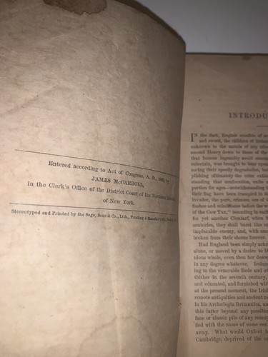Ridgeway: An Historical Romance of the Fenian Invasion of Canada By Dubh Scian - Foto 2 di 11