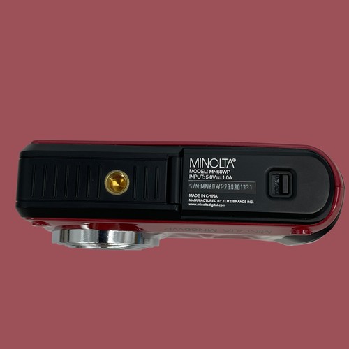Minolta Model MN60WP Waterproof 48 MP 4K UHD Color Red #NO0036 (AR) - Picture 9 of 12