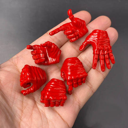1/6 Maßstab männlicher Soldat moderner Cyberpunk Diy Hands Modell für 12 Zoll Figur - Bild 2 von 10