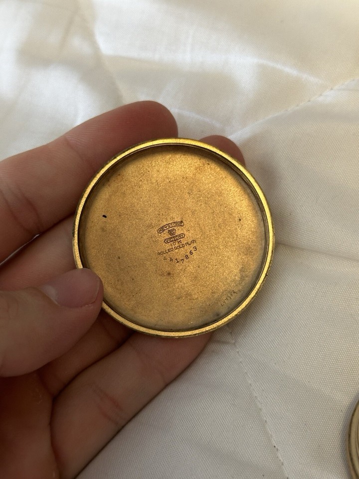 Waltham Vanguard 16s 23j Railroad Pocket Watch SECOND HAND DISLOCATED