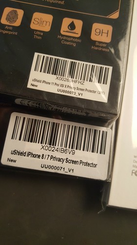 Lot de 13 Protections d'écran iPhone Variété Téléphone "uShield" "Verre" "XDesign" - Photo 9 sur 10