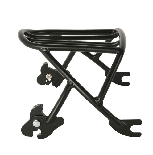 Black Solo Luggage Rack  Fit For Harley Sportster XL 2004-22 - Imagen 12 de 13