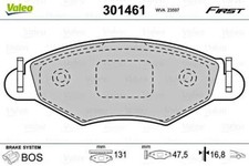 VALEO Scheibenbremse Bremsbelagsatz Vorderachse Für PEUGEOT 206 Sw 206+ 425228