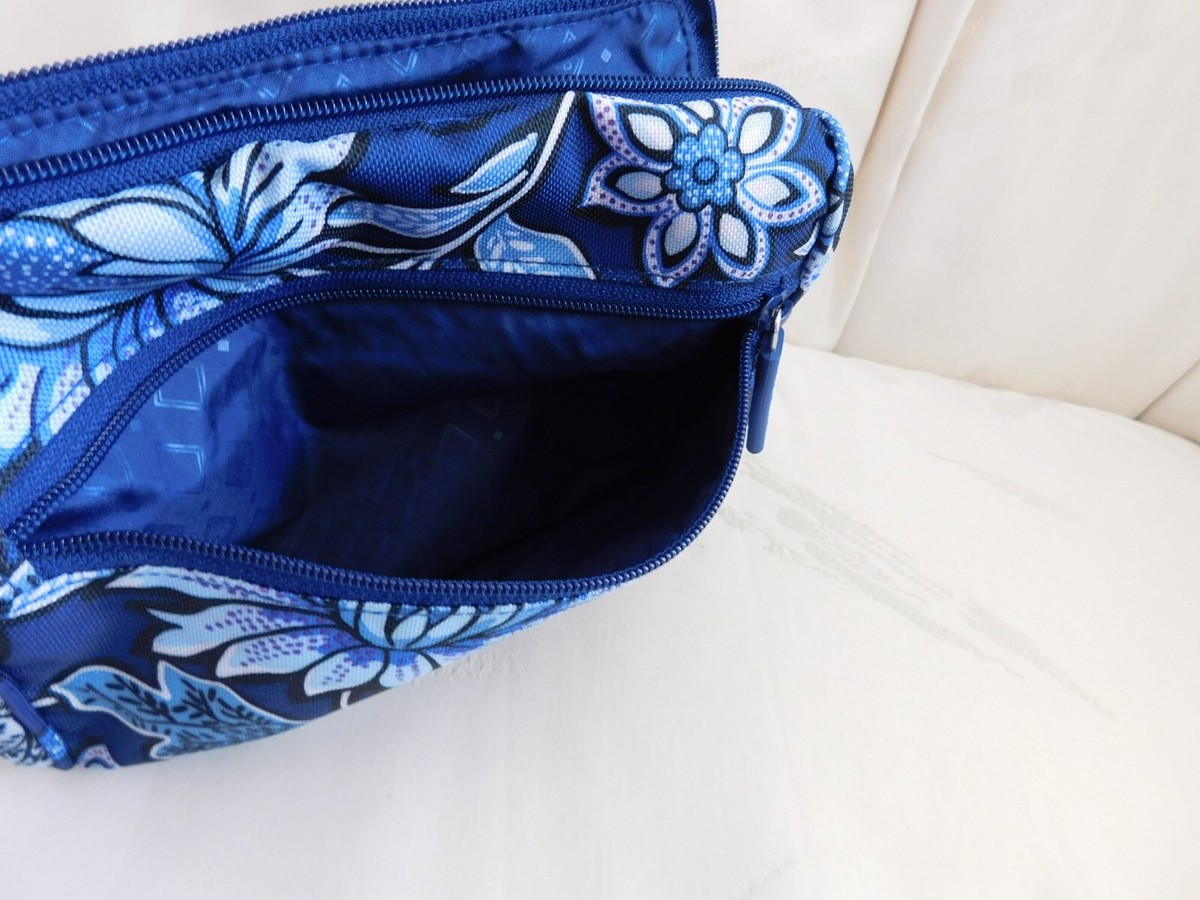 Vera Bradley Tropics Tapestry Essential Sling Backpack Purse Handbag Blue Floral Vera Bradley Tropics Tapestry Essential Sling | Mercari main image 2