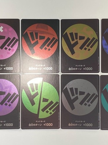 Neu One Piece Kartenspiel DON!! Kartenaufbewahrung X Don Strohhut Piraten 10er Set - Bild 4 von 9