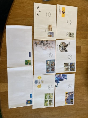 Finland Aland 6 FDc covers and 2 pre paid covers