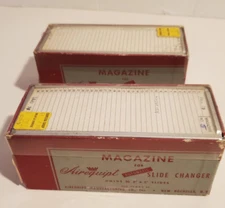 VINTAGE AIREQUIPT MAGAZINE PHOTO SLIDE CHANGER HOLDER TRAY PROJECTOR VIEWING (2)
