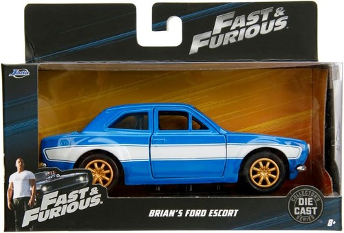 Kyosho Jada 1/32 The Fast and the Furious Ford Escort Blue JADA97188 - Picture 8 of 24