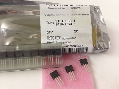 5pcs/5pcs STB4NC60-1N MOSFET 600V 1.8Ohm 4.2A 100W I2PAK IRFBC30 NEW~