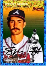 2023 Topps Chrome Platinum SPENCER STRIDER #189 Blue Mini Diamonds /199 BRAVES