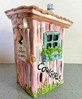 Cowgirls Only Ceramic Night Light Room Decor, Votive Candleholder  D130