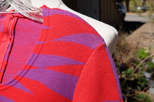 Rudi Gernreich for Harmon Knitwear 1971 Op Art Vintage Fashion Mini Dress - Picture 6 of 15
