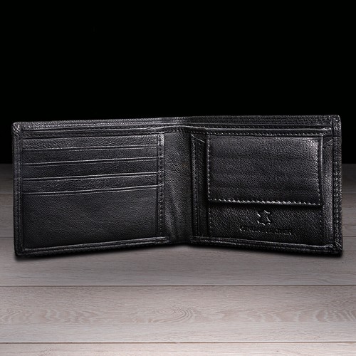 MENS RFID BLOCKING WALLET GENUINE LEATHER BANK CARD HOLDER GIFT UK STOCK - Picture 31 of 37