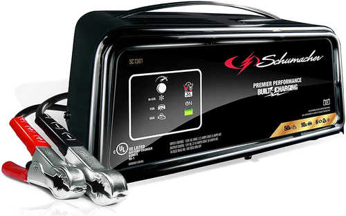 2-In-1 Jump Starter and Battery Charger, 50 Cranking Amps, 12 Volts - Picture 11 of 12