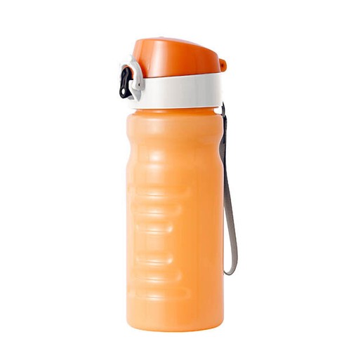 Botella de agua deportiva de 550 ml a prueba de fugas sin BPA hecha de maíz gimnasio fitness - Imagen 11 de 11