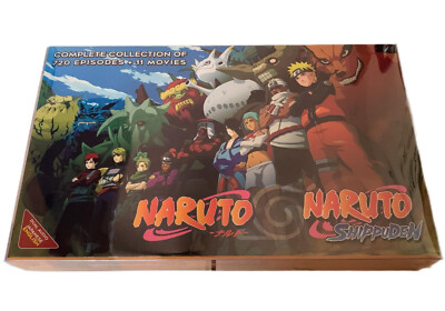 NARUTO SHIPPUDEN - COMPLETE ANIME TV SERIES (1-720 EPS) + 11
