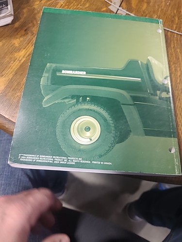 Bombardier Can Am Sarasota 1000 UTV ATV Excellent Shop Service Manual 219100193 - Picture 3 of 4