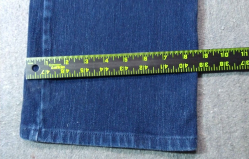 Bella by Kim Gravel Women's Jeans S 14 Stretch Dark Blue Beaded Pockets RN117150 - Picture 6 of 12