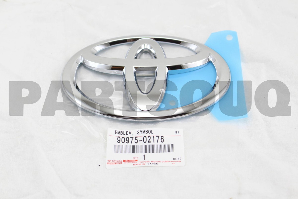 9097502176 Genuine Toyota EMBLEM, RADIATOR GRILLE (OR FRONT