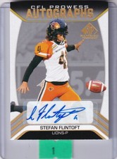 2023 SP Game Used CFL Stefan Flintoft CFL Prowess Auto