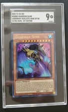 YuGiOh Guardian Slime 1st Ed. L.D Rage of Ra LED7-EN003 SGC 9 MINT