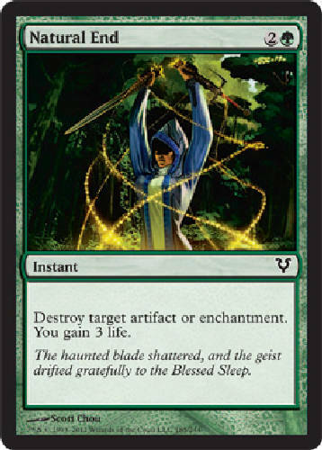 NATURAL END Avacyn Restored MTG Magic the Gathering Cards DJMagic - Picture 1 of 1