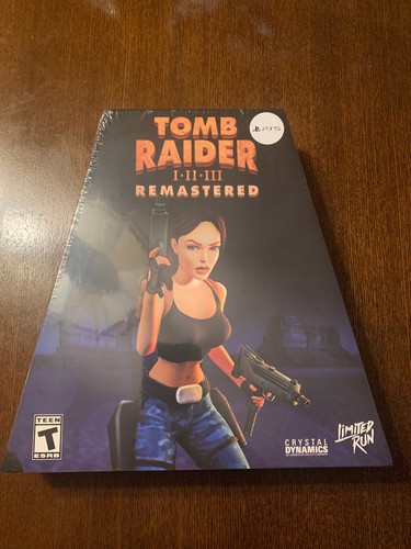 Tomb Raider I-III Remastered Convention Exclusive TR3 Cover PS5 Playstation Neu - Bild 1 von 5