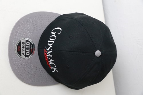 Godsmack 1000 HP Album Promo Otto Snap Back Cap One Size Fits Most Blk / Gry - Picture 8 of 11
