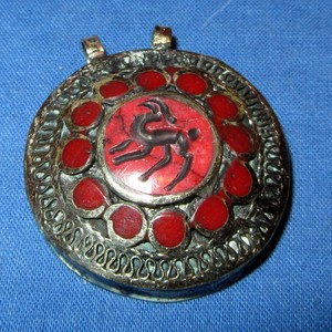 Pendant-Carnelian-Gemstone-Animal-Afghan-Kuchi-Tribal-Alpaca-Silver-1-1-2-034