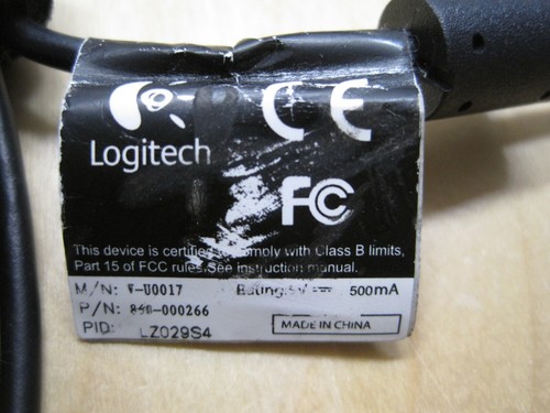 Cámara web Logitech HD Pro C910 1080p USB Carl Zeiss Tessar V-U0017 - Imagen 6 de 10